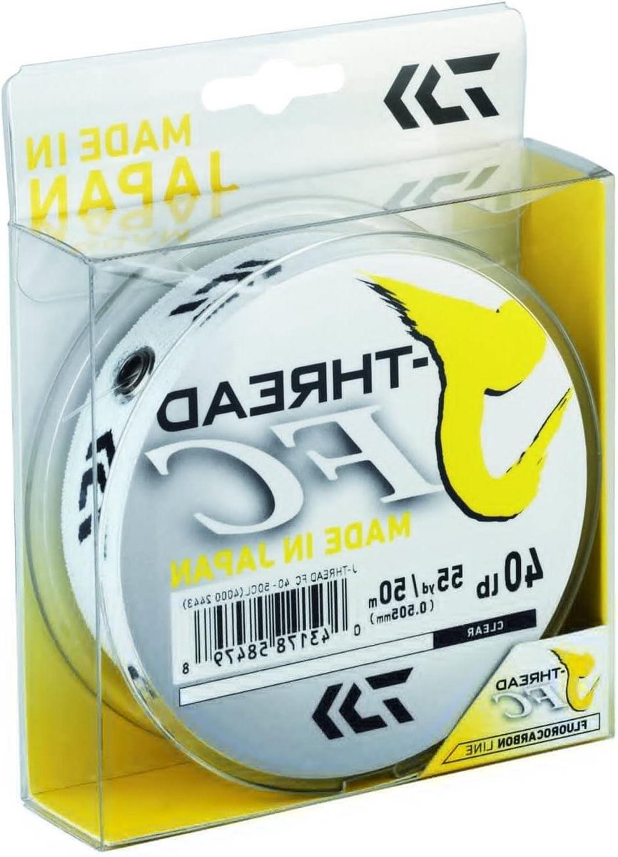 Vislijn Fluorocarbon - Monofilament Lijn - Vissen - Hoge Knoopsterkte - 100 m 12 lb - Helder