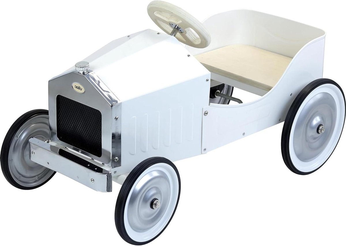 Pedaal Auto - Kinderauto Loopauto - Buiten Spelen - Stoer Renauto Design - 81 x 46 x 44 cm