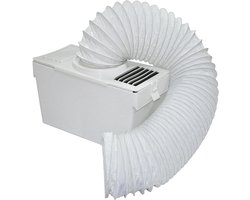 Airco Opvangbak - Condens opvangbak voor wasdroger - Condensbox voor afvoerdroger zonder afvoer - Met 1,5 m afvoerslang en 2 slangklemmen