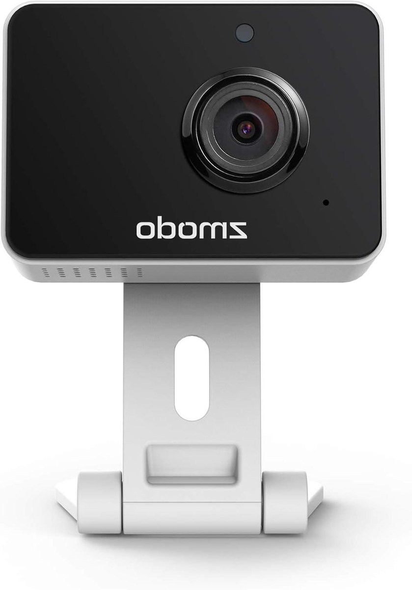 Bewakingscamera Binnen - IP Camera Wifi - Huis Beveiligen - Groothoek Lens - 720p HD - Wit