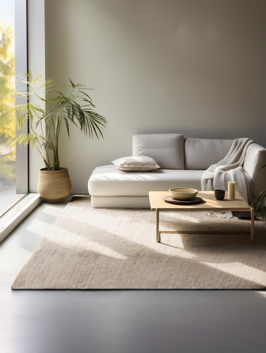 Home Jute tapijt, natuurlijk woonkamertapijt, handgeweven en milieuvriendelijk, boho-natuurlijke vezel, jute tapijt voor woonkamer, slaapkamer, eetkamer, hal, keuken, natuurlijk goud, beige, 160