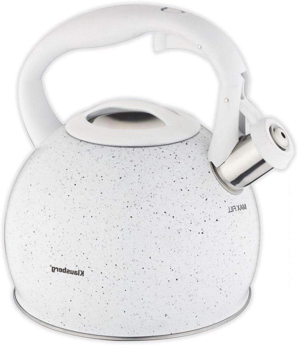 Waterketel - Theepot Ketel - Water Koken - Roestvrij Staal - 2 liter - Zilver