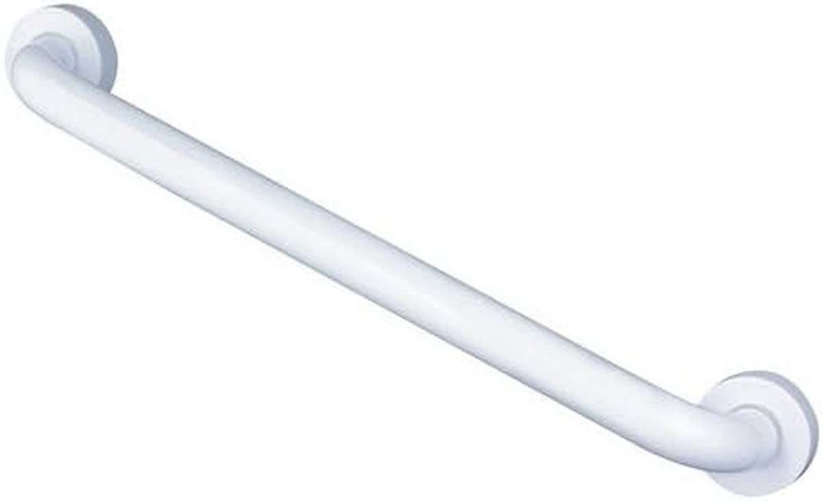 Badgreep Aluminium - Handgreep Douche - Veilige Mobiliteit - Roestvrij Materiaal - 45 cm - Wit