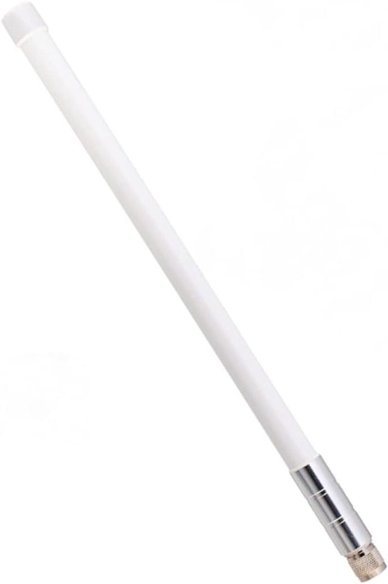 Glasvezel Omni-antenne - Heliumantenne HNT - Signaalverbetering Netwerk - 8dBi Versterking - 420 mm - Zwart