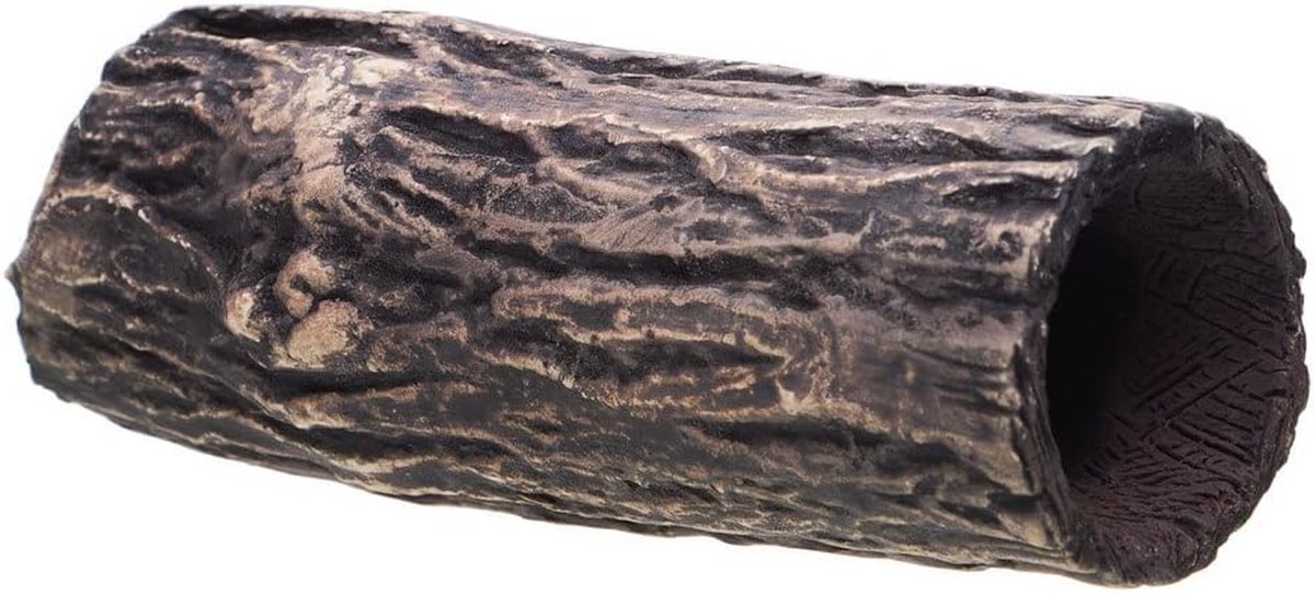 Pleco Grot - Keramische Decoratie Aquarium - Vissen Fokken - Natuurlijk Ontwerp - 14 cm - Bruin