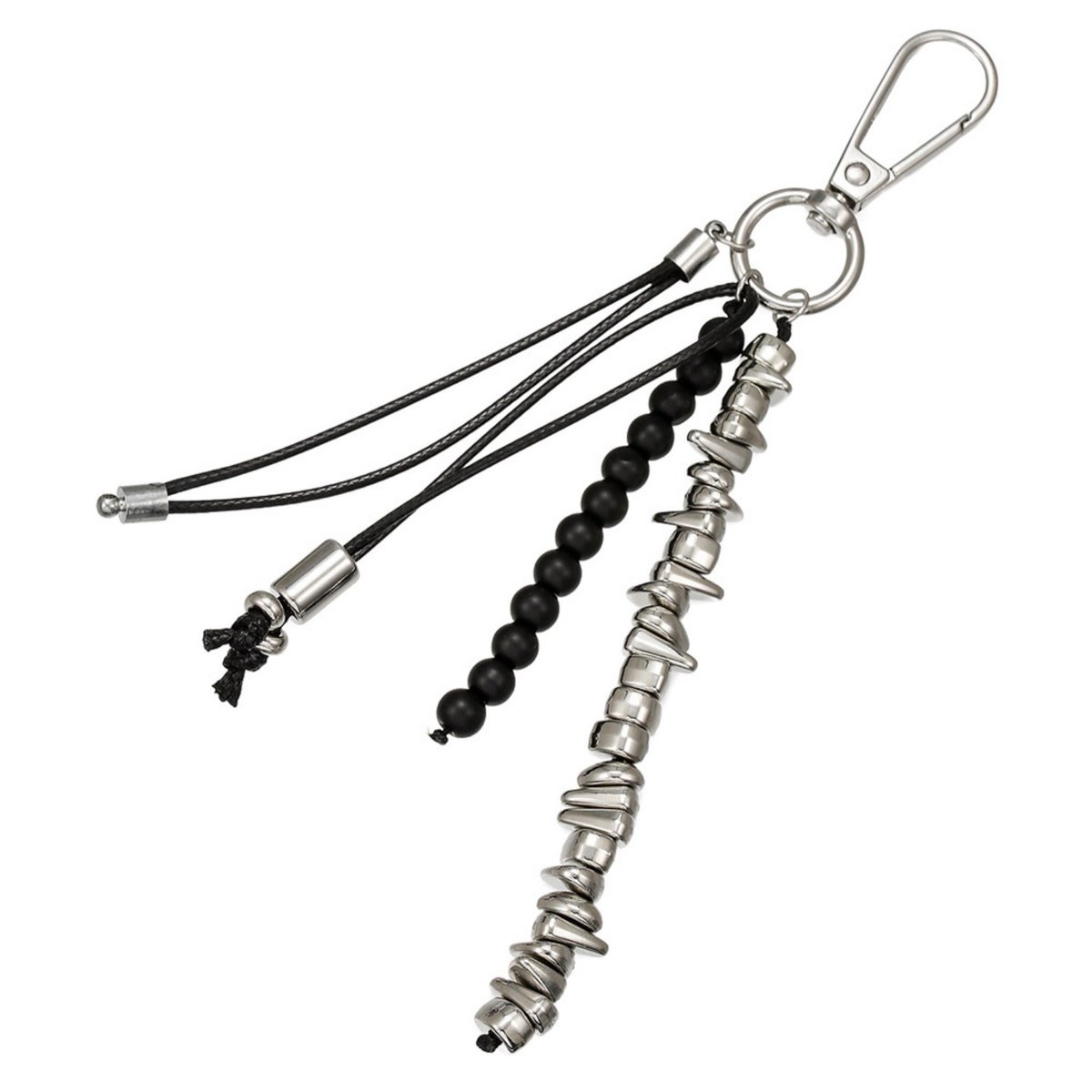 Hangend ornament – 2 stuks – ​​Totale lengte 28 cm – Decoratieve hanger – Sleutelhanger-bedel – Tasbedel – Telefoonhanger – Auto-ornament – ​​Woondecoratie – Hanger – Ophangketting – Decoratieve ketting – Klein hangend ornament