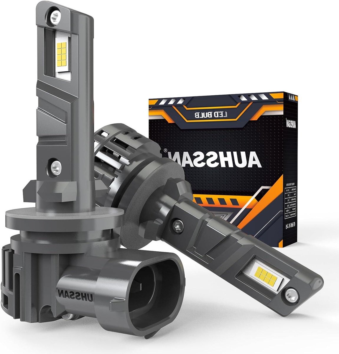 LED Autolamp - Koplamp Set - Veiliger Rijden - 500% Helderder - 100 Watt - Koudwit