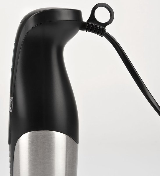 Krachtige Staafmixer RVS - 800W Blender met 2 Snelheden voor Smoothies en Soepen van Merkloos — afbeelding 2