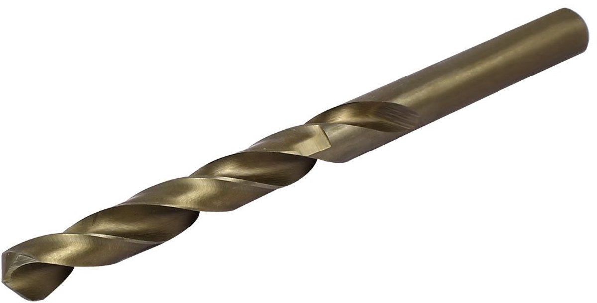 Sourcingmap 10.8mm Dia Hoge Snelheid Staal Kobalt Rechte Ronde Schacht Metrische Twist Boor Boor Tool voor Gehard Metaal, Roestvrij Staal, Gietijzer en Plastic