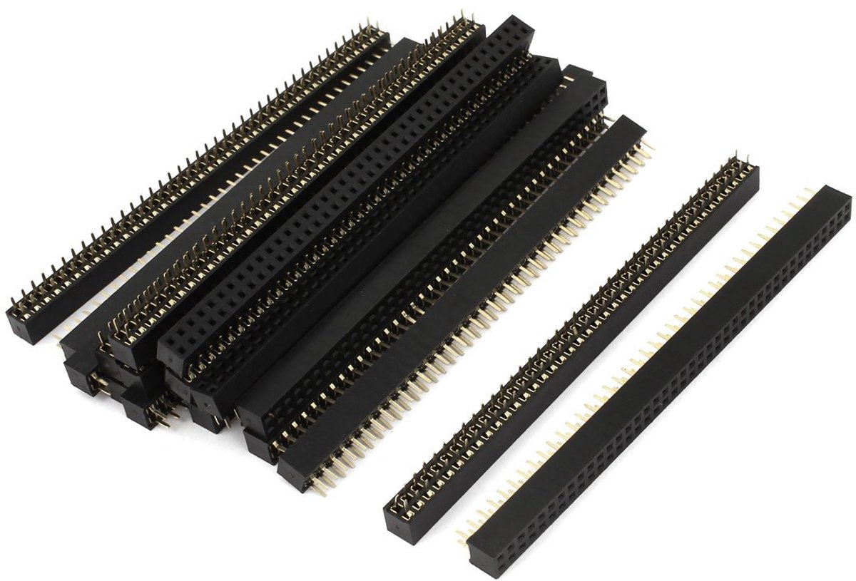 20 stks Dubbele Rij 40 Pin 2mm Pitch Vrouw PCB Header Connector