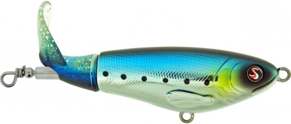 Oppervlakte Kunstaas - Wobbler Lokaas - Roofvis Vangen - Uniek Geluid - 11 cm - Sardine