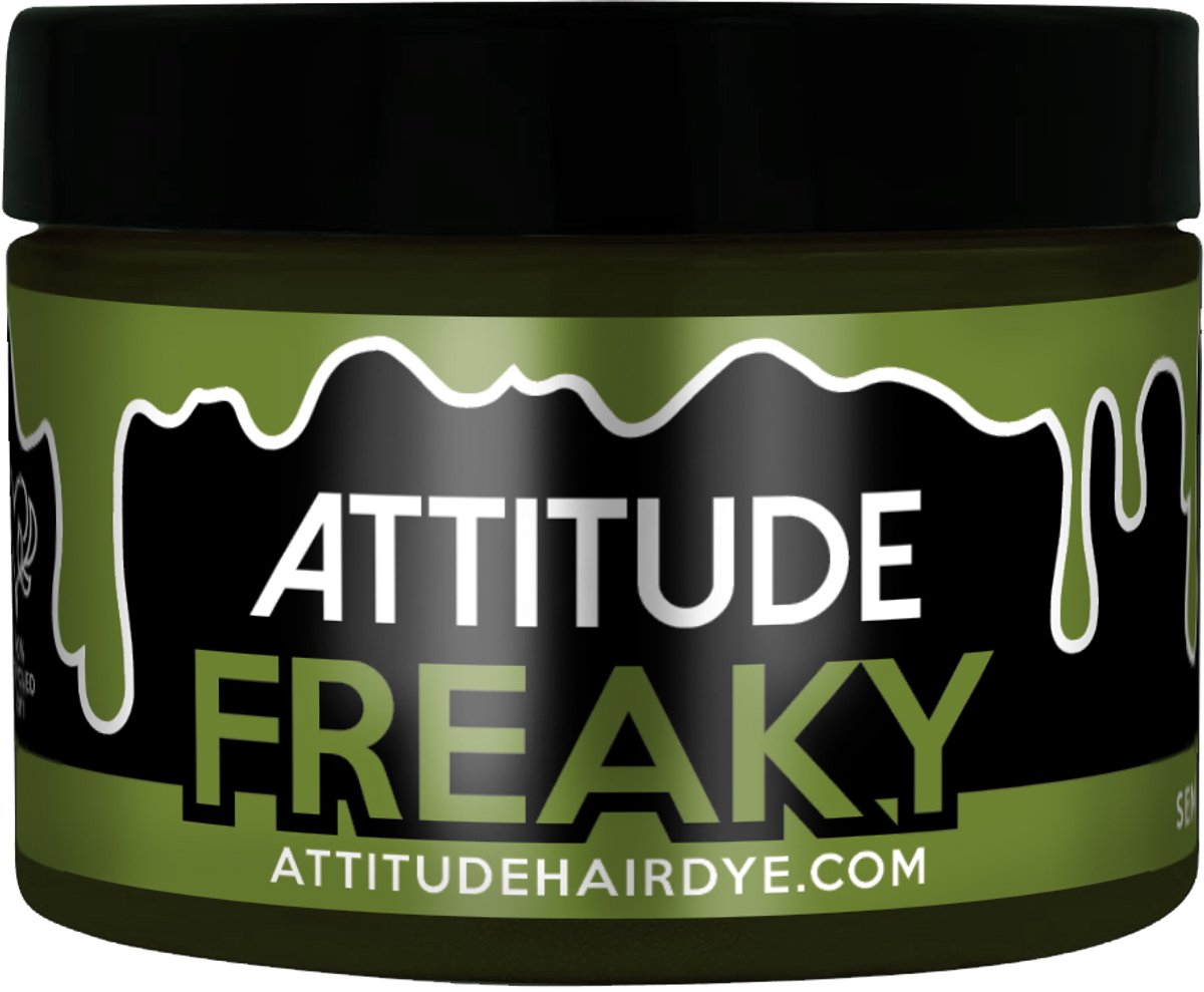 Attitude Hair Dye - Freaky Olive Semi permanente haarverf - Olijfgroen