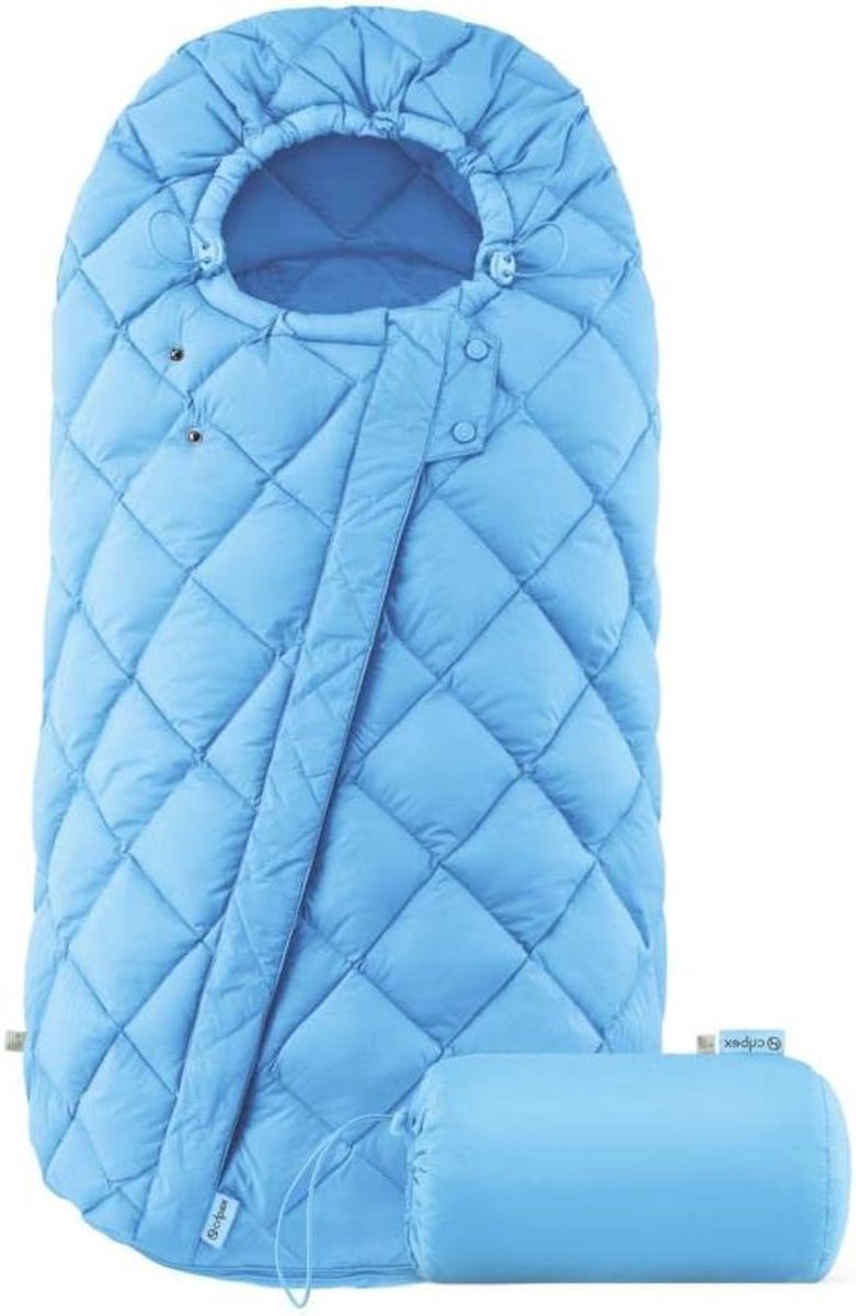 Voetenzak - Slaapzak Kinderwagen - Warm Houden - Waterafstotend Ademend - 90 x 50 cm - Blauw