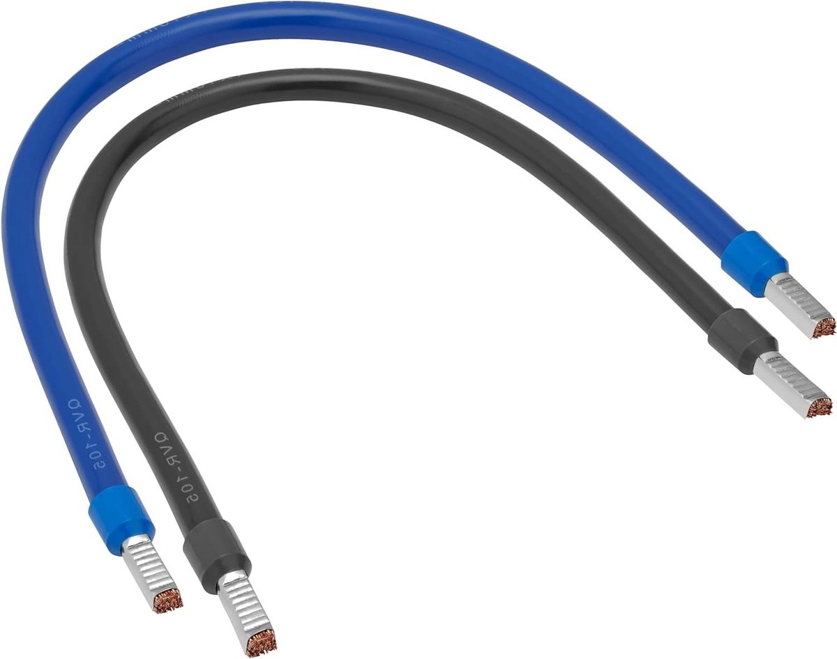 Aansluitkabel - Verbindingskabel Kabel - Apparaten Aansluiten - Vlamvertragend - 10 mm - Blauw