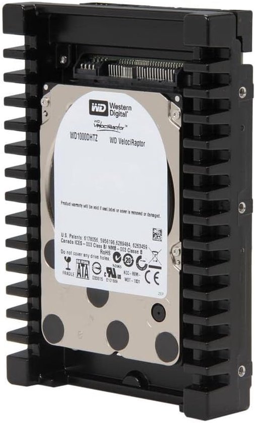Interne Harde Schijf - Opslagstation Data Schijf - Systeem Upgrade - 10000 RPM - 1 TB - Zilver — afbeelding 4