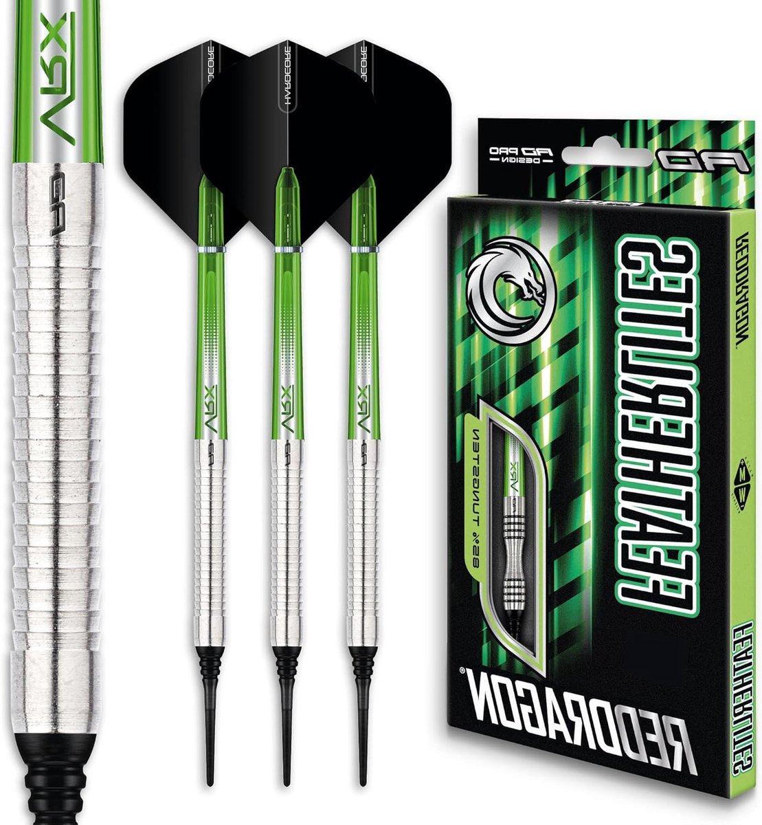 Zachte Punt Darts - Dartpijlen Set - Dartspel Verbeteren - 90% Wolfraam - 15g Totaalgewicht - Zilver