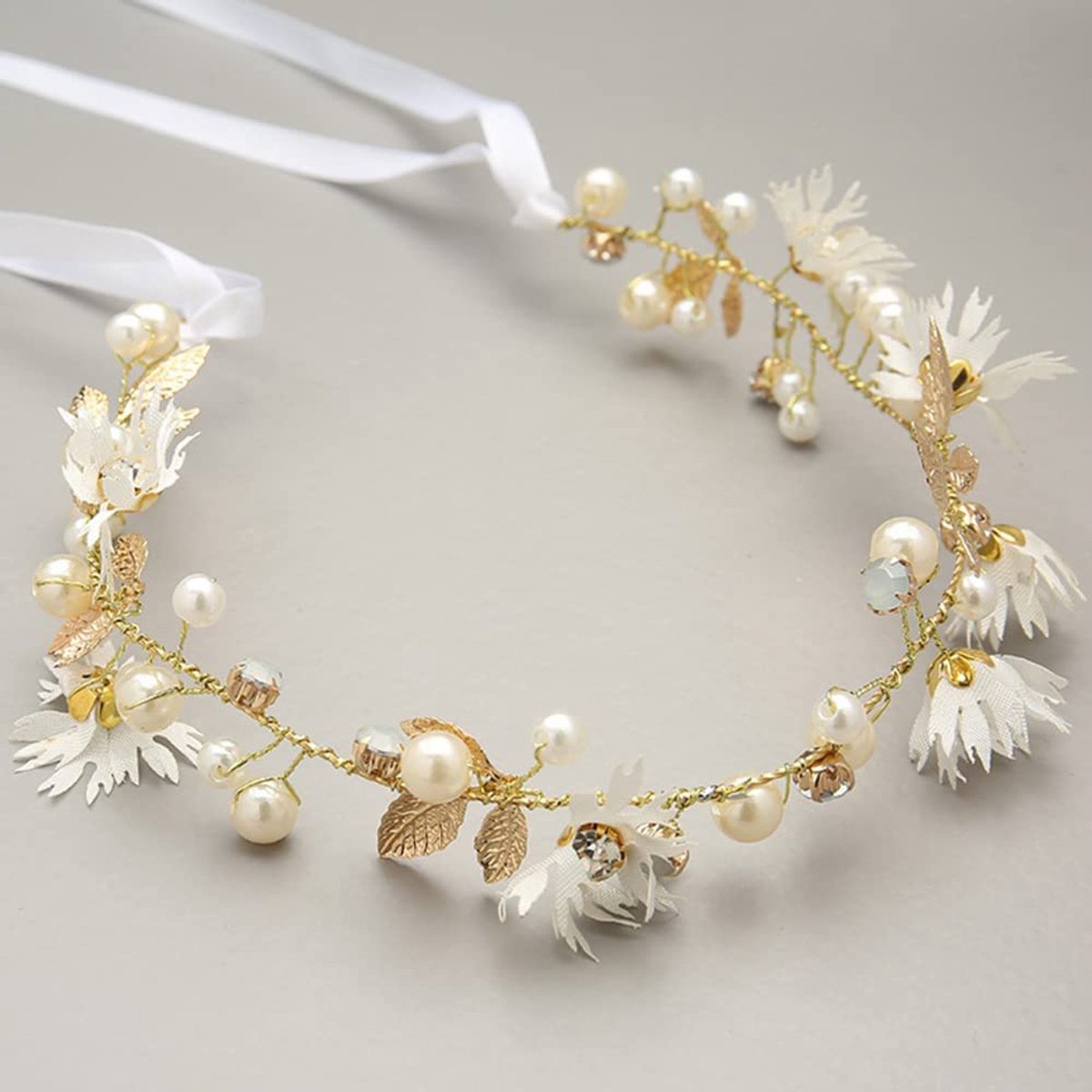 Bloemenkrans voor haar, bloemenkrans, voor kinderen, dames, bloemen, haarband, bloemenkrans, hoofdband, bruiloft, bruid, bloemen, haaraccessoires
