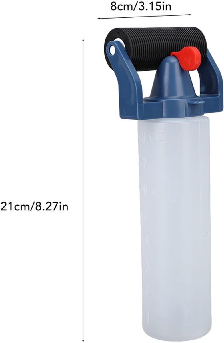Vt products - Lijmroller-applicatorfles - Nauwkeurige lijmcoating
