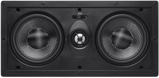 Inbouw Center Speaker - Home Theater - Films Kijken - Carbon Fiber Drivers - 5.25 Inch - Off-White — afbeelding 5