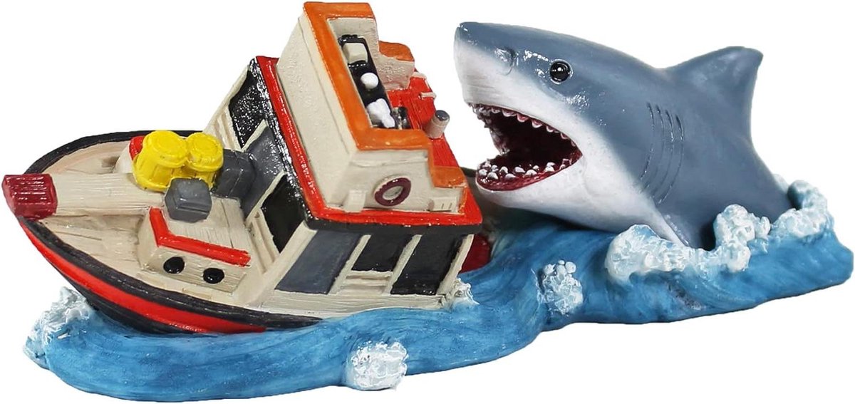 Aquarium Decoratie - Waterornament - Aquarium Aankleden - Iconische Filmscène - 5.5 x 14.5 cm - Multicolor
