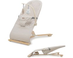 Kinderkraft MIMI - Wipstoel - Verstelbaar - Lichtgewicht - Beige