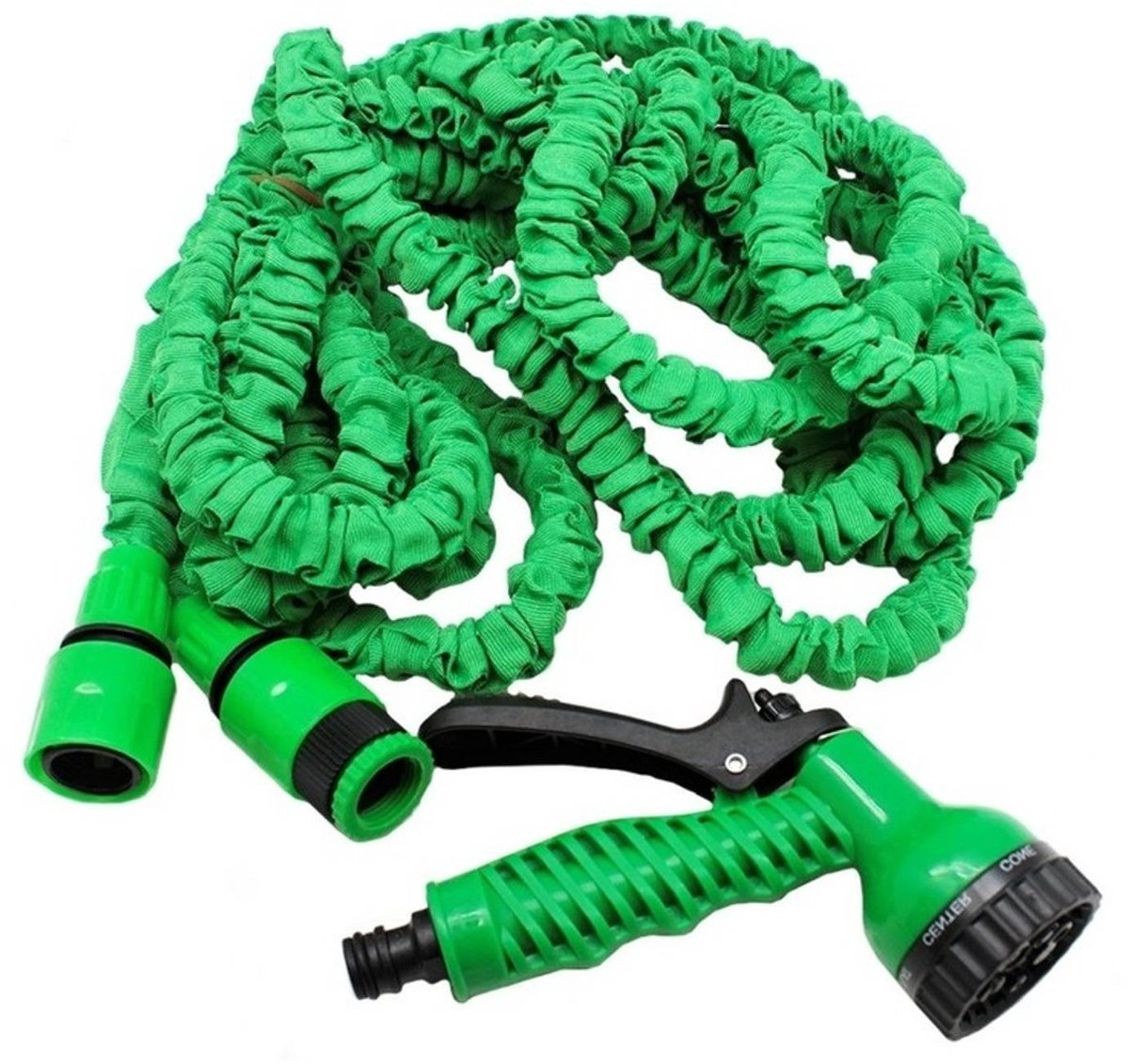Pro Garden Uitrekbare tuinslang - tot 10 meter - flexibel - met broeskop - groen – foto 2