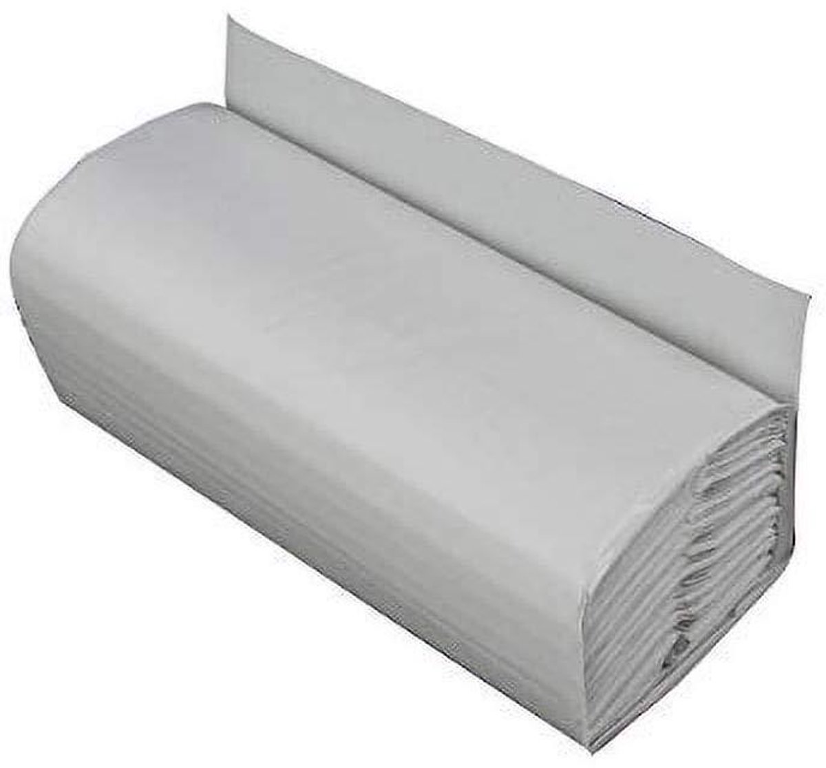 Handdoek C-vouwen - Papieren doekjes - Hygiënisch drogen - 2-laags kwaliteit - 2000 stuks - Wit