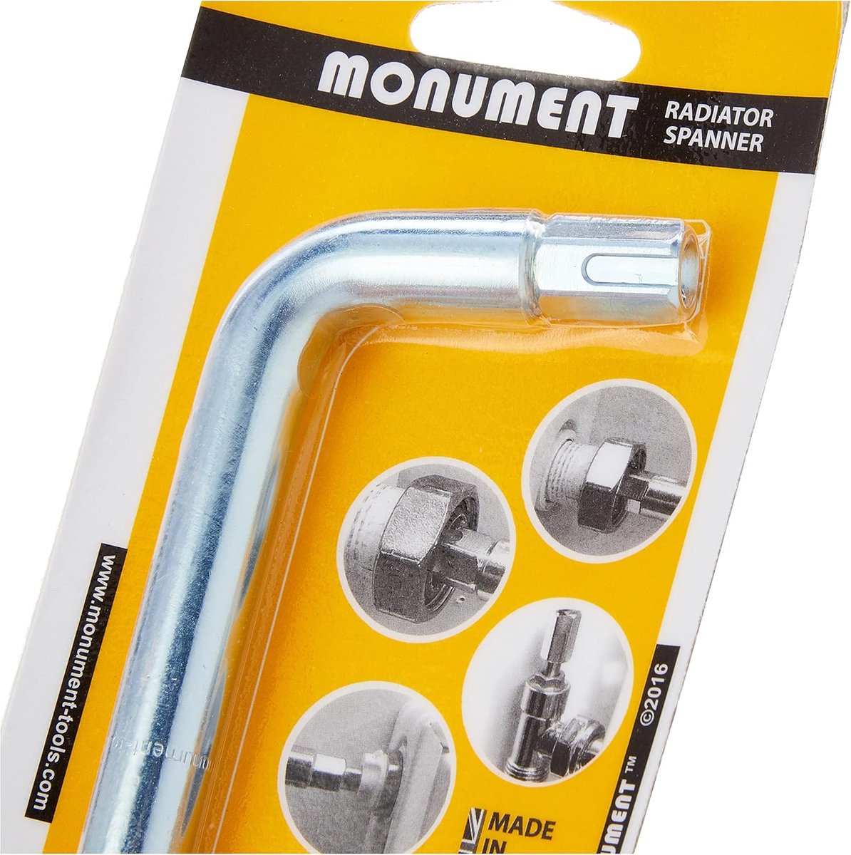 Radiator Ontluchter - Verwarmingssleutel - Centrale Verwarming - Slank Ontwerp - 223 cm - Zilver