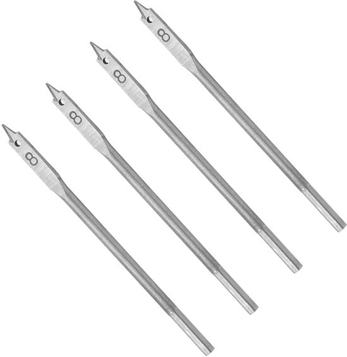 Allecto - Spadeboor - 8 Mm Spadeboor Set - Geschikt voor