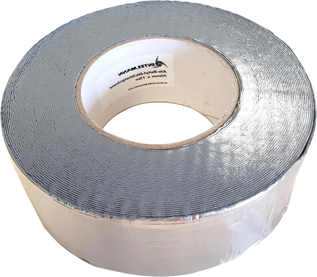 Butyl Koudkrimpband - Butyl Tape Aluminium - Leidingen Afdichten - Zonder Voorverwarming - 50 mm x 15 m - Zilver