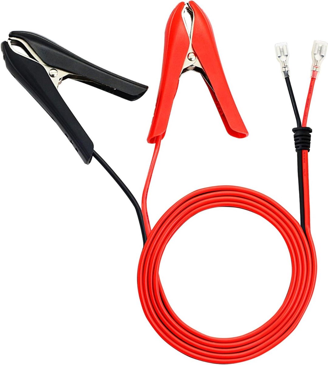 Verlengkabel Batterijklem - Startkabel Adapter - Accu Opladen - Snelle Ontkoppeling - 18 m - Rood Zwart