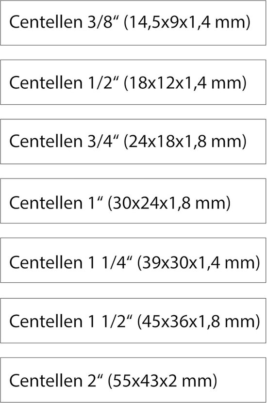 Afdichtingsset Platte Afdichtingen - O-ringen Set - Waterleidingen Afwerken - HTB DIN Goedgekeurd - 100 stuks - Zwart — afbeelding 5