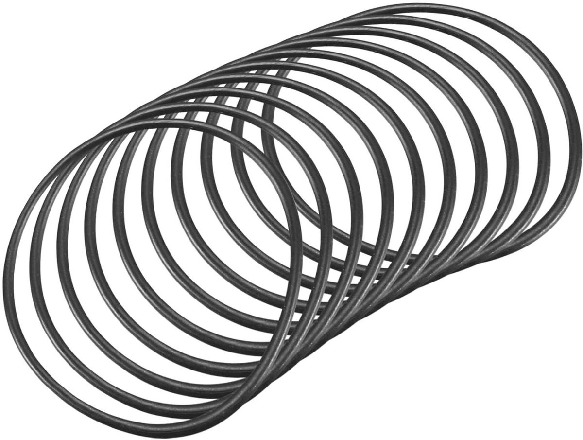 Rubberen Afdichtingen - O-ringen Kraan - Lekkages Repareren - Nitril Rubber Bestand - 33 mm x 30 mm - Zwart