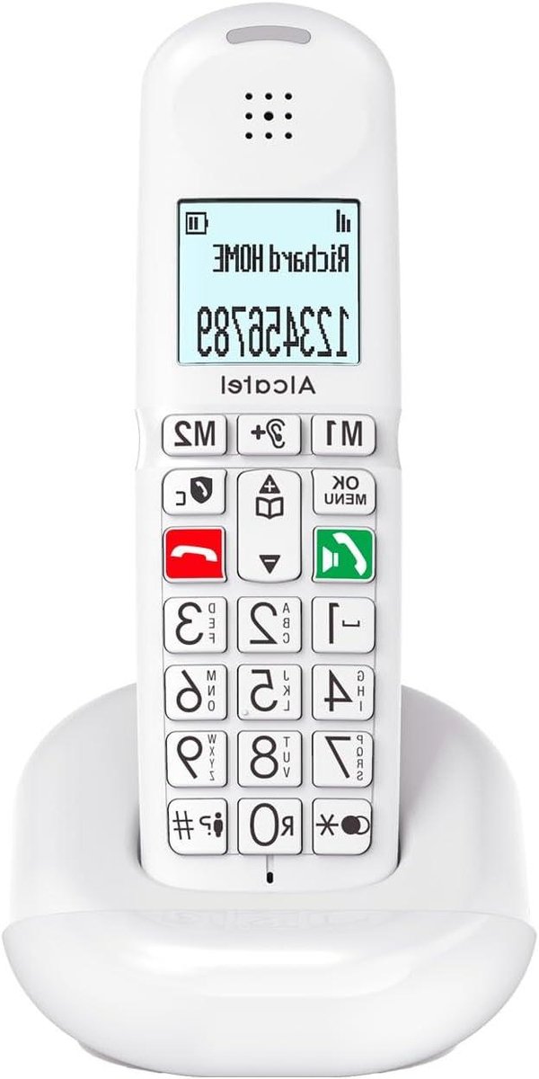 Vaste Telefoon - Senioren Telefoon - Duidelijk Bellen - Grote Toetsen - XL Formaat - Wit