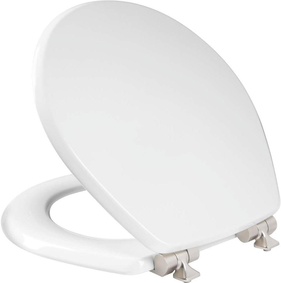 Toiletbril - WC Deksel - Badkamer Upgrade - Langzaam Sluitend - Rond - Wit
