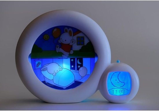 Nachtlamp Voor Kinderen - Slaaphulp Baby - Helpt Slapen - 5-in-1 Functie - 0-3 Jaar - Wit — afbeelding 5