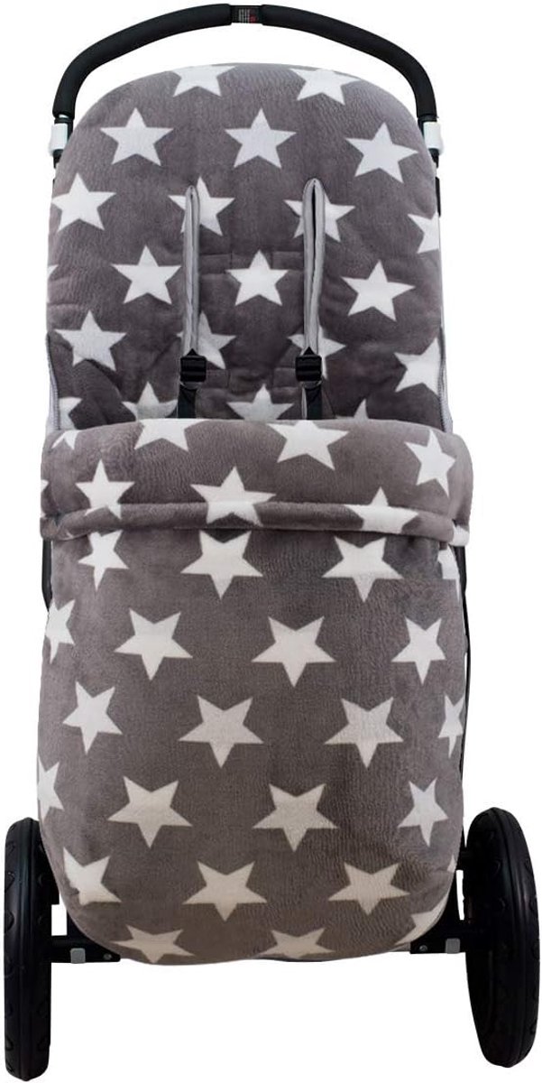 Universele Voetenzak - Kinderwagen Accessoire - Bescherming tegen kou - Hypoallergeen fleece materiaal - 42 x 100 cm - Nordic Scandi van Universele — afbeelding 3