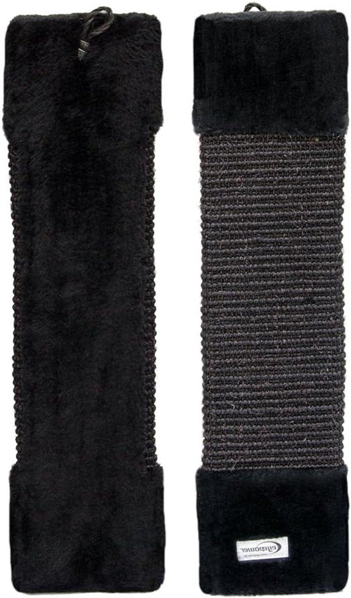 Kattenkrabplank - Sisal plank - Muur beschermen - Randbescherming - 55 cm - Zwart