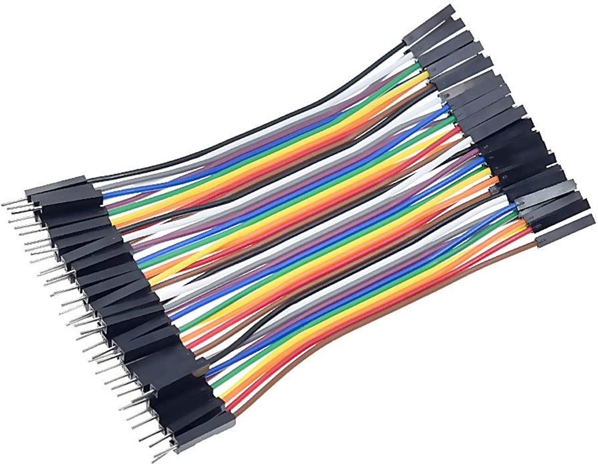 Jumper Draad - Verbindingskabel - Elektronica Projecten - Stekker Klaar - 30cm - Diverse Kleuren