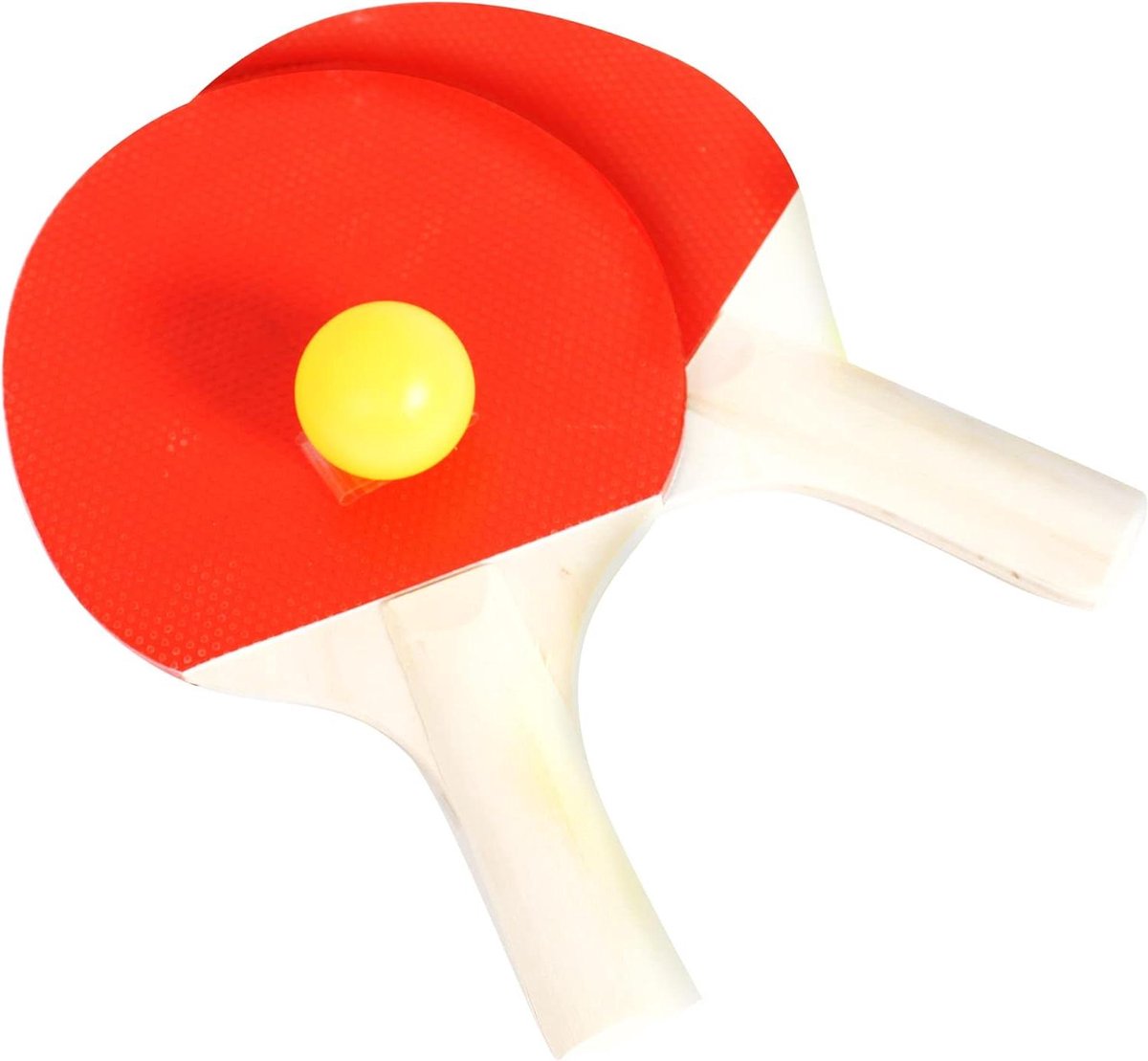 Ping Pong Rackets Set - Tafeltennis Rackets - Plezier Spelen - Compleet met Ballen - 25 cm - Multicolor