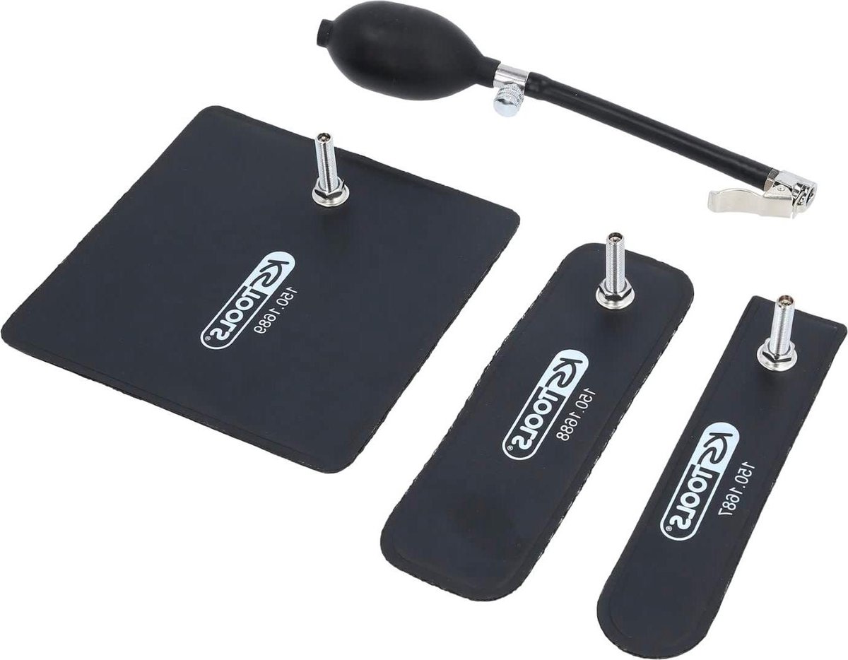 Drukkussenset met pomp - Nivelleerhulp Carrosserie tool - Carrosserie reparatie - Hoge drukkracht - 13.8L x 9.8B cm - Niet gespecificeerd