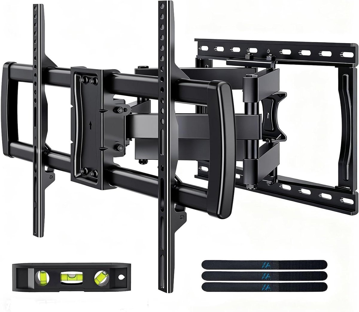TV Muurbeugel - TV Ophanging - Tv Ophangen - Full Motion Dubbele Arm - 32-85 inch - Zwart