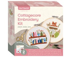 Embroidery- Craft Maker Cottagecore Embroidery Kit