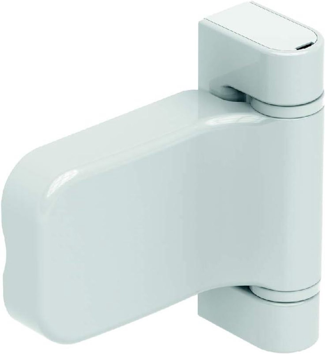 Composiet Deur Scharnier - Flush Fitting - Deuren Monteren - Snelle Montage - 87 x 86 cm - Wit