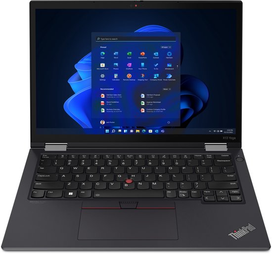 Lenovo ThinkPad X13 Yoga G3 - 13.3" WUXGA Touchscreen - Intel Core i5-1245U - 512 GB - 16 GB - Windows 11 Pro