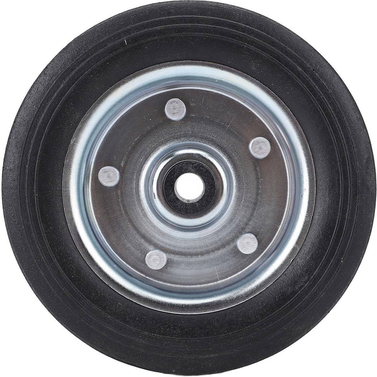 Dailygoods- Trailerjack 1100 Pond Laadcapaciteit - Zware Vervanging - 6 Inch Wielen - Robuust Ontwerp - Veilig voor Trailer Aansluiting - Hoge Sterkte IJzer/Rubber - Trailerwielen