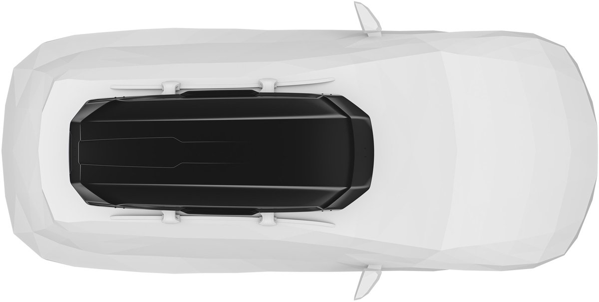Thule Motion 3 XL LOW Titan Glossy - Dakkoffer - 2 zijden te openen - 75kg laadvermogen – 400 L inhoud – foto 3