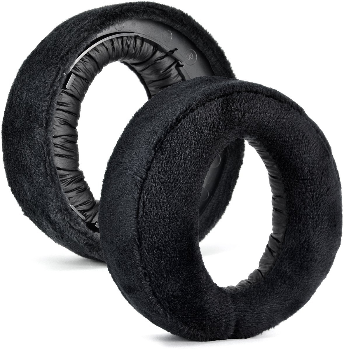 Vervangende Oorkussens voor Sony PlayStation 5 Pulse 3D Wireless PS5 Hoofdtelefoon – Zachte Velours Earpads – Zwart