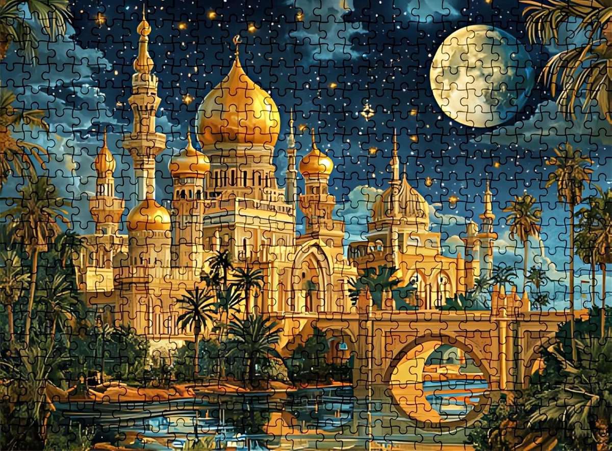 Puzzel 6000 stukjes - Legpuzzel Volwassenen - Ontspanning Thuis - Hoge Definitie Print - 1795 x 1055 cm - Kleurrijk
