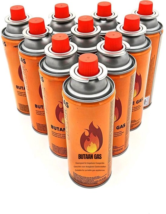 Ploutos® Gaskachel - Camping Draagbare Gasheater - Compacte Gasverwarming voor Outdoor - Zwart - 18cm x 26cm x 18cm — afbeelding 4